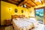 Twin bedded room on 1st floor with views